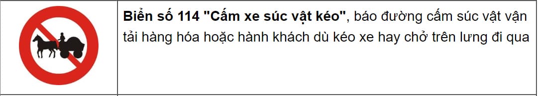 Biển báo cấm người đi bộ, nhắc nhở người lái xe tải van về khu vực cấm.