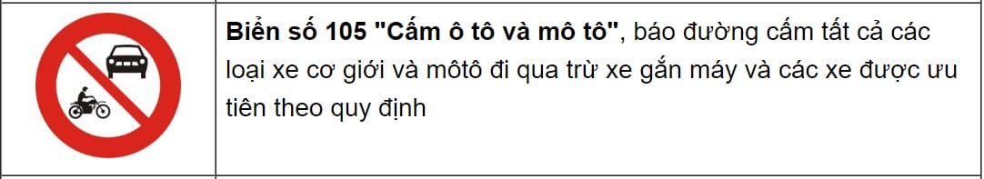Biển báo cấm quay đầu, một hạn chế cần nhớ khi lái xe tải van.