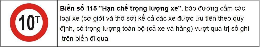 Biển báo cấm súc vật, một quy định quan trọng cho người lái xe tải van.