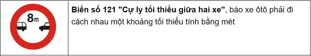 Biển báo cấm xe có chiều rộng lớn, một quy định quan trọng cho người lái xe tải van.