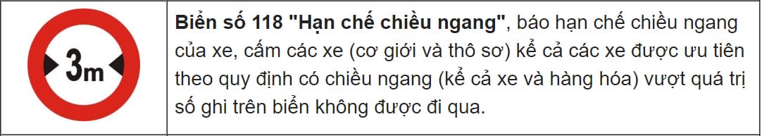 Biển báo cấm xe cơ giới, một quy định nghiêm ngặt cho người lái xe tải van.