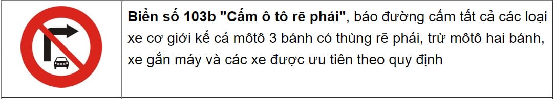 Biển báo cấm xe máy, nhắc nhở người lái xe tải van về khu vực cấm.