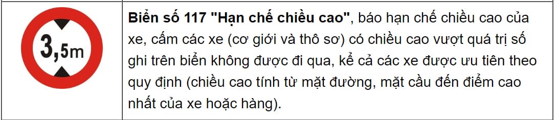 Biển báo cấm xe mô tô, nhắc nhở người lái xe tải van về khu vực cấm.