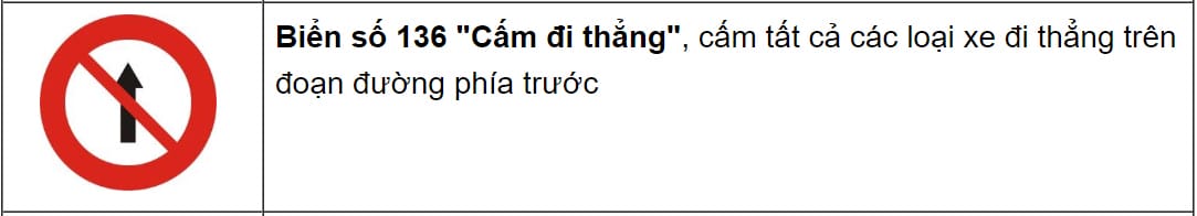 Biển báo cấm xe mô tô, yêu cầu người lái xe tải van tuân thủ.