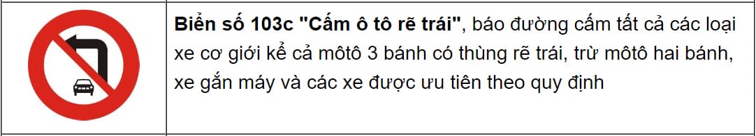 Biển báo cấm xe tải, một quy định quan trọng cho người lái xe tải van.
