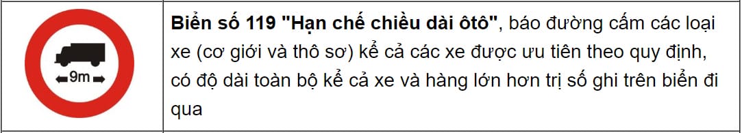 Biển báo cấm xe tải trọng lớn, yêu cầu người lái xe tải van tuân thủ.