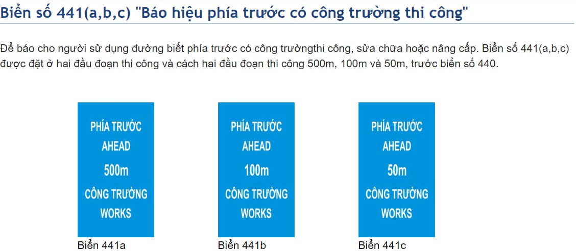 Biển báo chỉ dẫn khu vực cấm xe có chiều dài lớn, nhắc nhở người lái xe tải van về hạn chế.