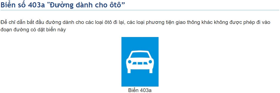 Biển báo chỉ dẫn khu vực quay đầu, giúp người lái xe tải van dễ dàng tìm nơi quay đầu.