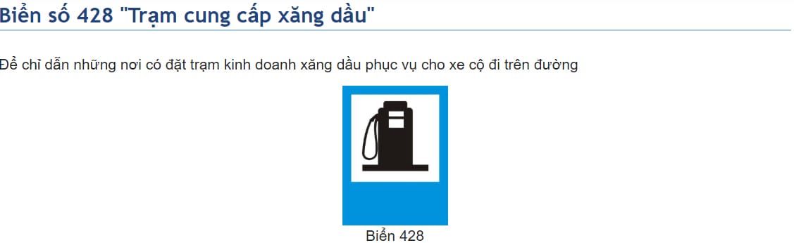 Biển báo chỉ dẫn nơi đỗ xe, thông báo cho người lái xe tải van về khu vực đỗ.