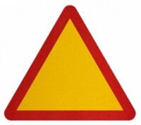 Biển báo chú ý xe đỗ W.247