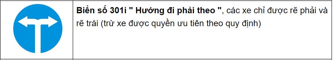 Biển báo hiệu lệnh đường vòng bên trái, yêu cầu người lái xe tải van tuân thủ.