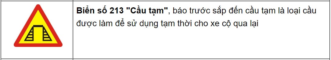 Biển báo nguy hiểm cầu vượt liên thông, một dấu hiệu quan trọng để lái xe tải van.