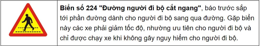 Biển báo nguy hiểm đường có đá lở, một cảnh báo quan trọng cho người lái xe tải van.