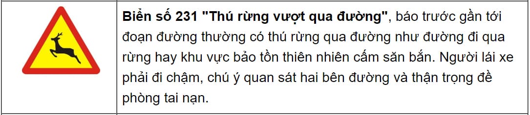 Biển báo nguy hiểm đường có người chăn gia súc, cần sự chú ý cao độ khi điều khiển xe tải van.