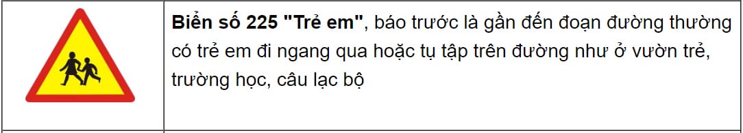 Biển báo nguy hiểm đường có sỏi đá bắn lên, cảnh báo cho người lái xe tải van về nguy cơ hư hại phương tiện.