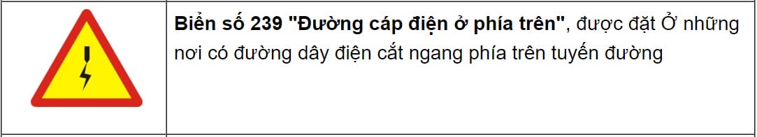 Biển báo nguy hiểm đường có vật rơi, yêu cầu người lái xe tải van cẩn trọng.