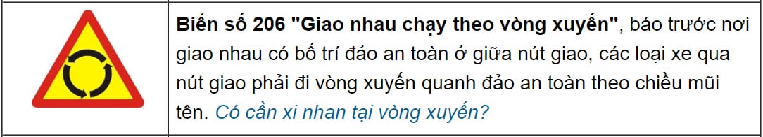 Biển báo nguy hiểm đường giao nhau có tín hiệu đèn, hướng dẫn người lái xe tải van tuân thủ đèn tín hiệu.