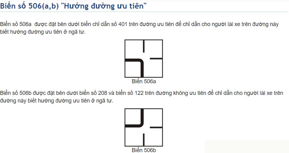 Biển báo phụ về chỉ dẫn làn đường, làm rõ thông tin cho người lái xe tải van.