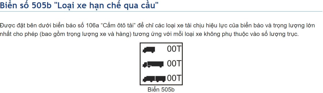 Biển báo phụ về phạm vi hiệu lực của biển báo cấm, giúp người lái xe tải van hiểu rõ hơn.