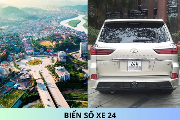 Biển số xe 24 của tỉnh Lào Cai