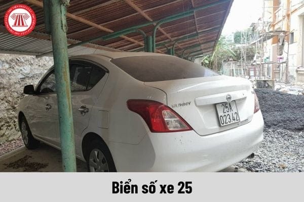 Biển số xe 25 của tỉnh Lai Châu - góc nhìn tổng quan