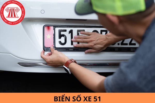 Biển số xe 51 là ở đâu? Một chiếc xe máy với biển số Thành phố Hồ Chí Minh.