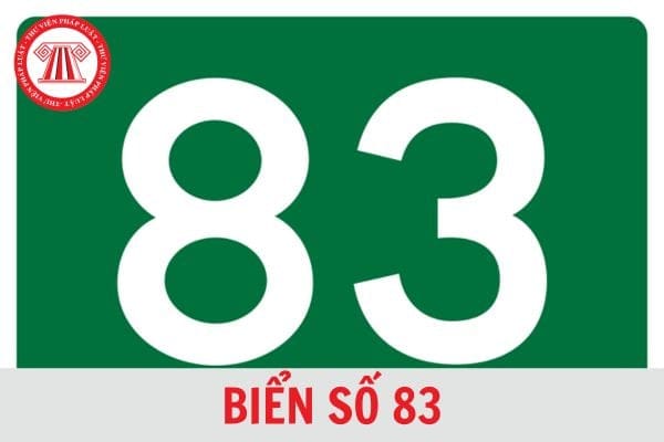 Biển số xe 83 ở tỉnh nào, Sóc Trăng
