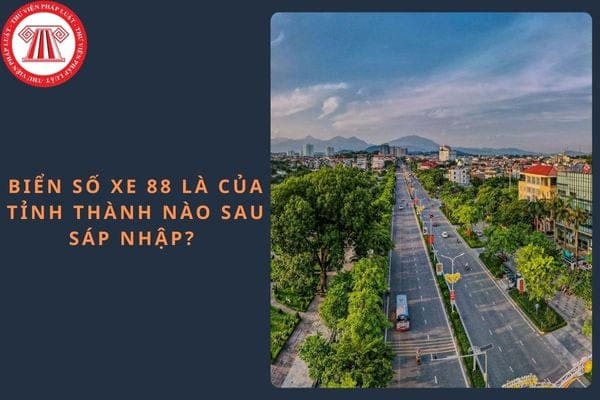 Biển số xe 88 của tỉnh Vĩnh Phúc trên đường