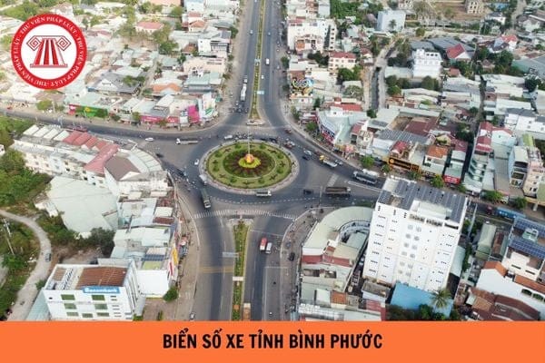 Biển số xe 93 trên đường quốc lộ