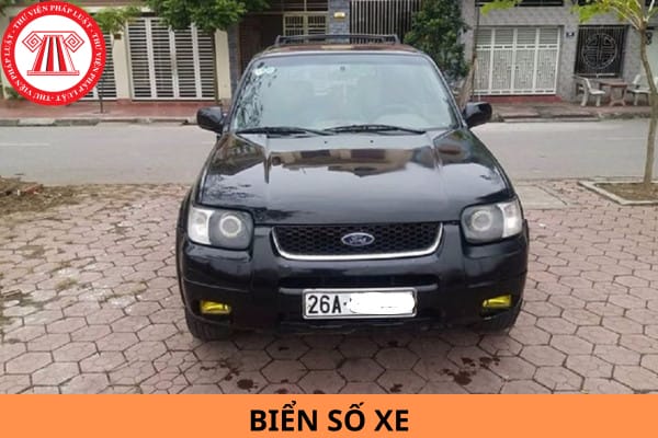 Biển số xe ô tô 26 tỉnh Sơn La