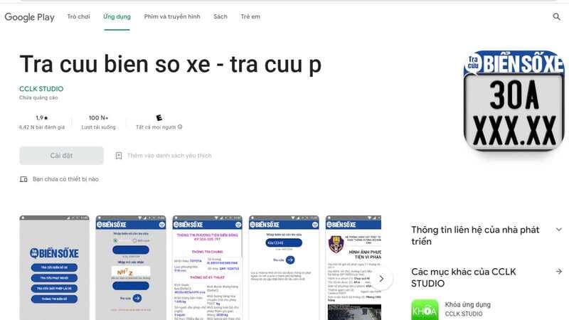 Biểu tượng các cửa hàng ứng dụng lớn như App Store và CH Play, minh họa việc nên tải phần mềm tra cứu biển số xe máy từ nguồn tin cậy.