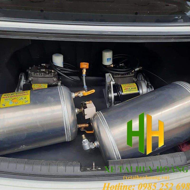 Bình hơi nhôm xe tải với chất liệu bền bỉ
