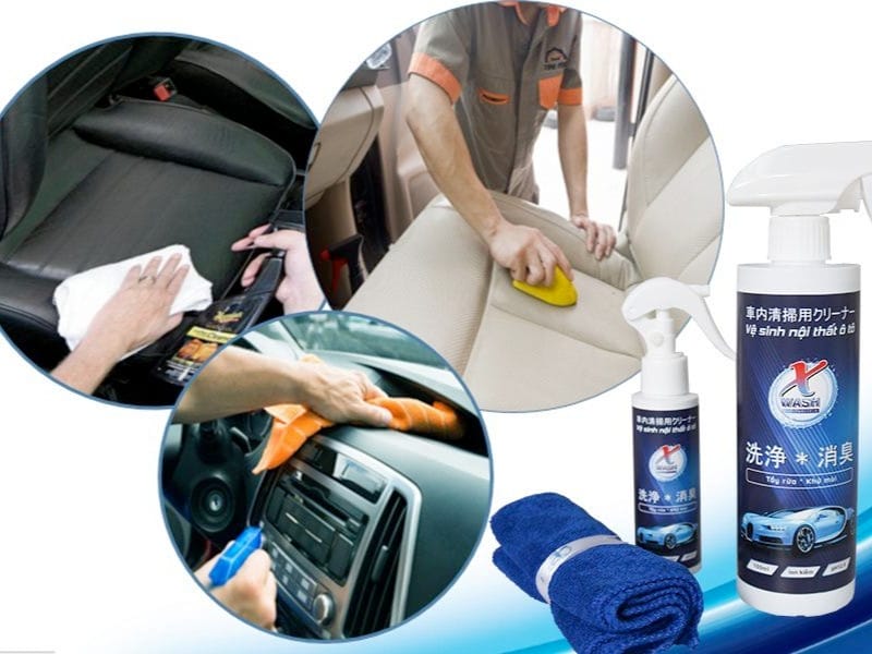 Bình xịt khử mùi ô tô XWash hiệu quả nhanh chóng