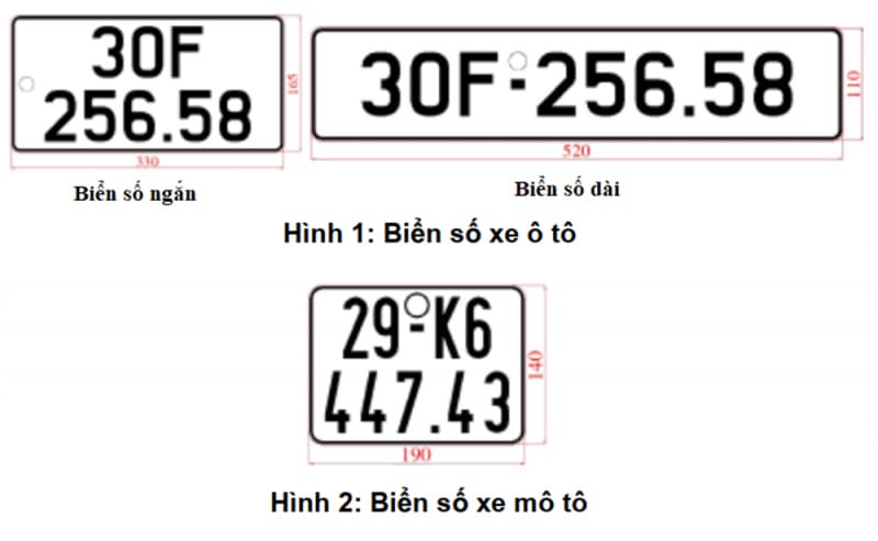 Bộ Công an ban hành thông tư quy định về biển số xe ô tô và xe mô tô