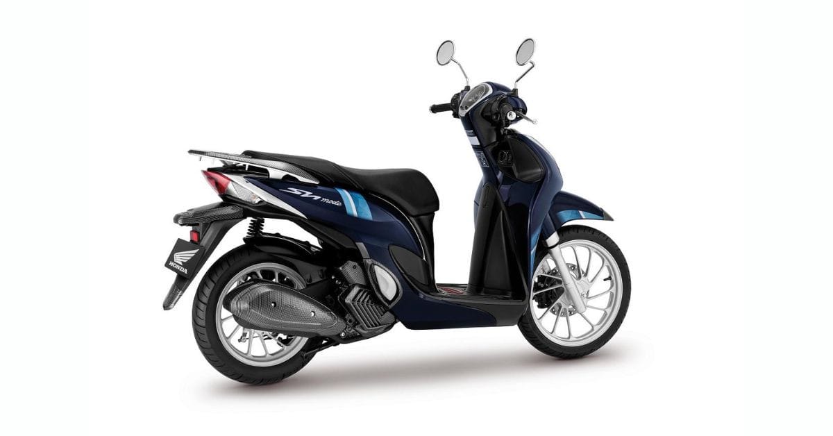 Bộ tem trang trí SH Mode màu Xanh
