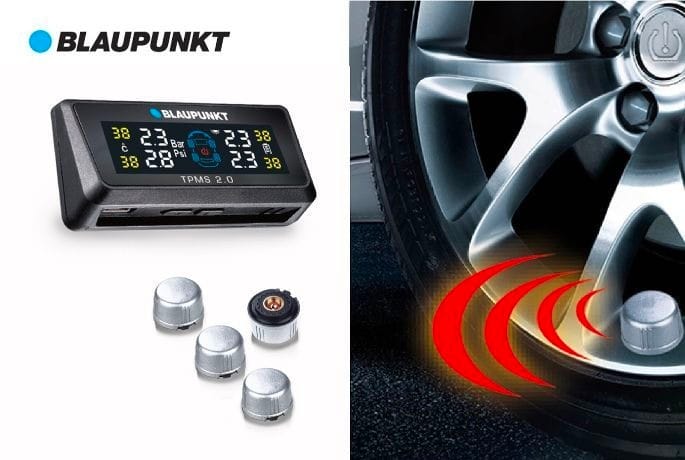 Các bộ phận cấu thành một bộ cảm biến áp suất lốp