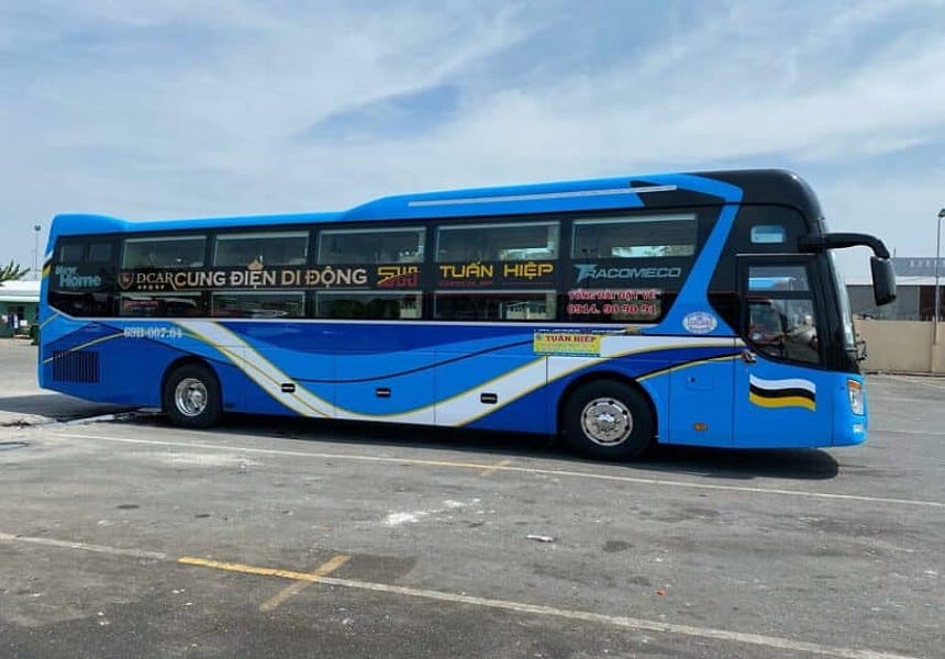 Các chuyến đi của xe Tuấn Hiệp Tiền Giang