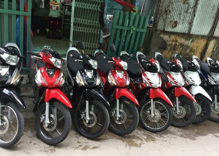 Các loại xe máy đa dạng tại Bike Saigon, địa điểm lý tưởng để thuê xe máy Hồ Chí Minh