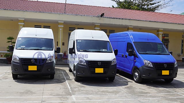 Các loại xe tải van cũ đa dạng trên thị trường, bao gồm Tera V và nhiều mẫu khác