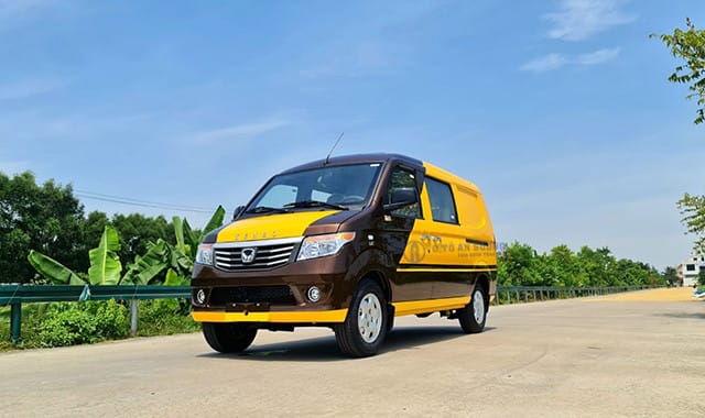 Các màu sắc lựa chọn của dòng xe tải van Kenbo 5 chỗ