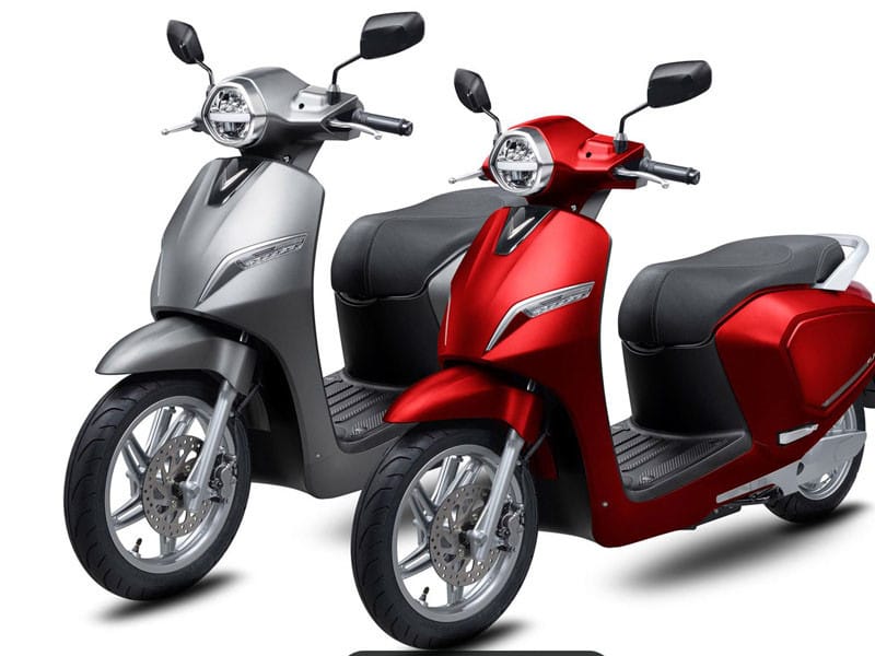 Các mẫu xe máy điện VinFast đa dạng màu sắc tại showroom Thanh Hóa