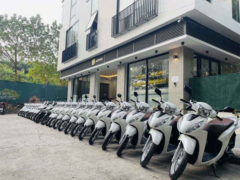 Các mẫu xe máy phổ biến cho thuê tại Hà Nội với mức giá đa dạng