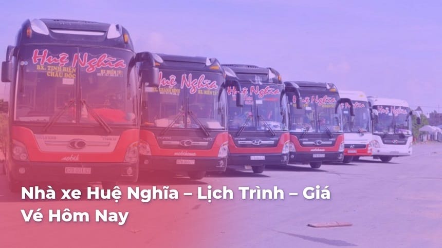 Các tuyến khai thác của xe Huệ Nghĩa