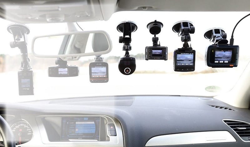 Các vị trí lắp đặt camera hành trình tối ưu trên cabin xe tải