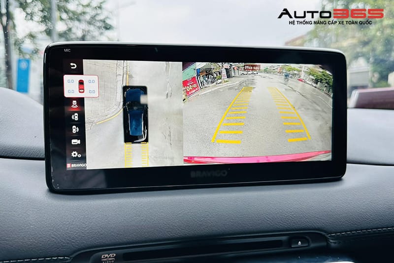 Cách camera 360 độ ô tô tạo dựng hình ảnh