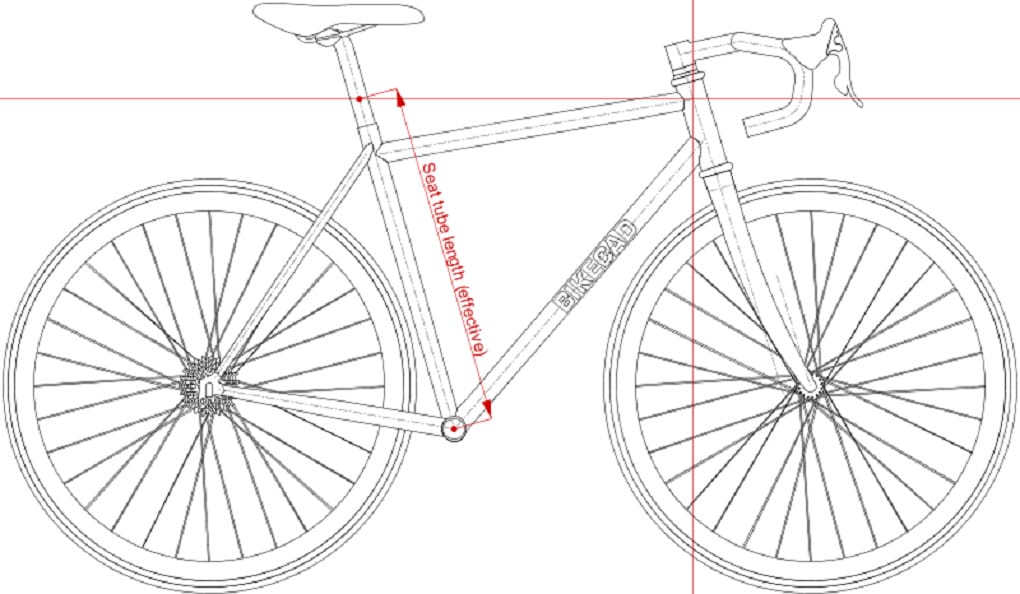 Cách đo kích cỡ khung sườn – Seat Tube