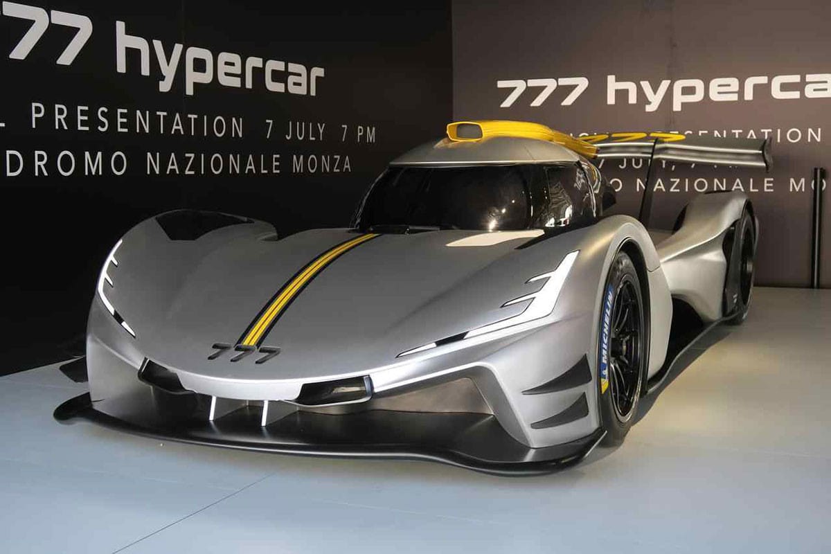 Cận cảnh 777 Hypercar, xe đua thể thao hiệu suất cao