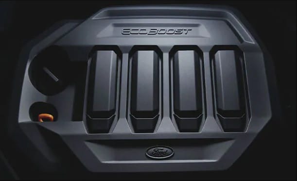 Cận cảnh động cơ EcoBoost 1.5L mạnh mẽ của xe Ford 5 chỗ Territory.