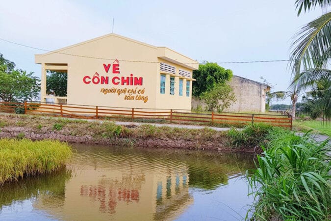 Cảnh quan sông nước yên bình tại Cồn Chim, trải nghiệm du lịch sinh thái gần Trà Vinh