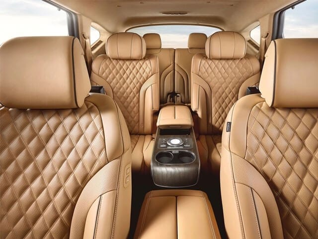 Cấu hình 4 chỗ ngồi sang trọng của Genesis GV80 Prestige Signature